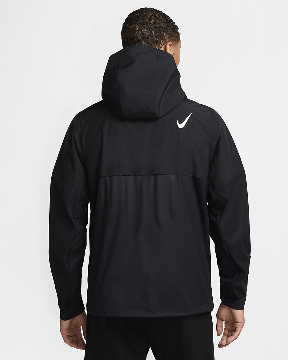 Nike running overhead jacket sale